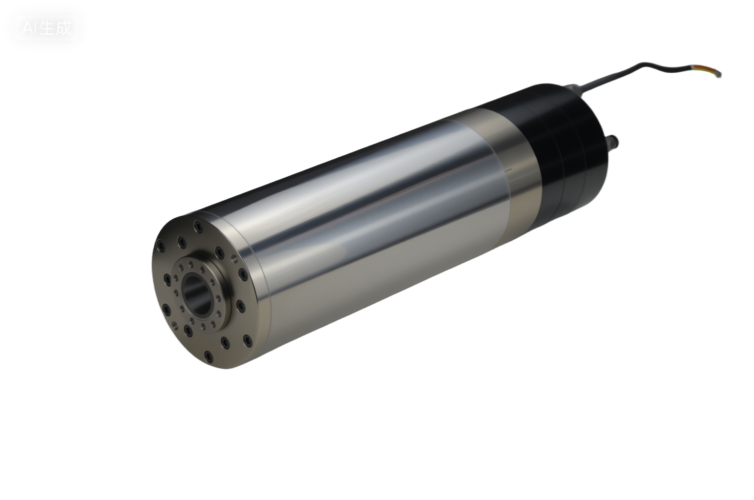 P-Series BT30 5.5KW 7.5KW 125MM ATC Spindle with Ceramic Ball Bearings