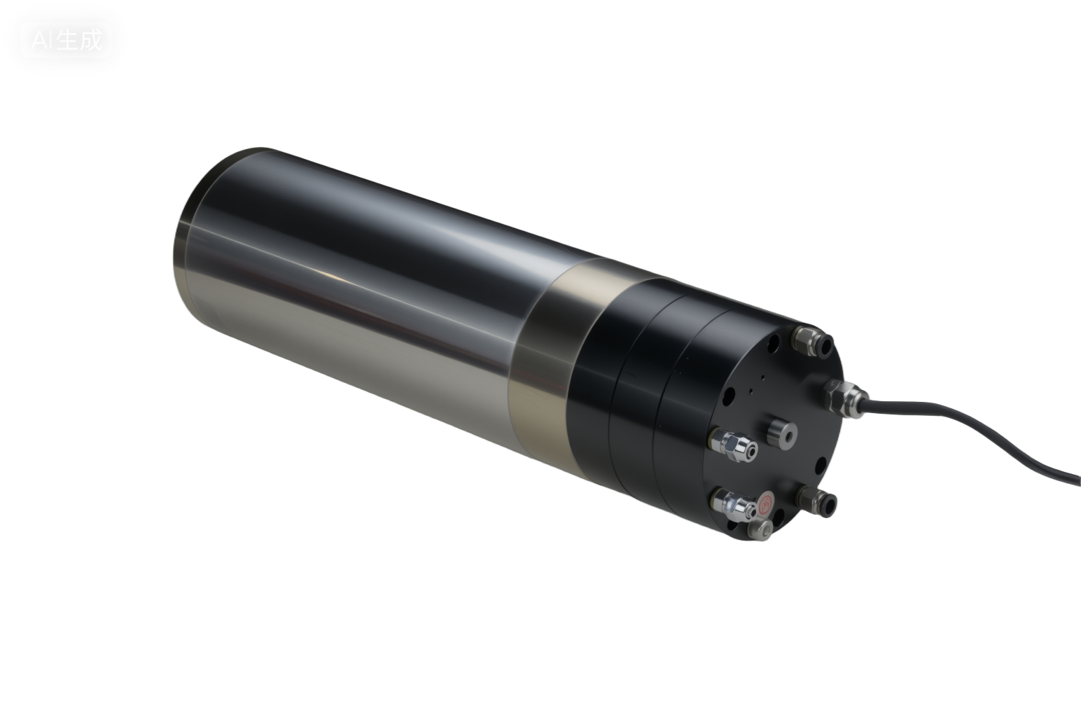 P-Series BT30 5.5KW 7.5KW 125MM ATC Spindle with Ceramic Ball Bearings