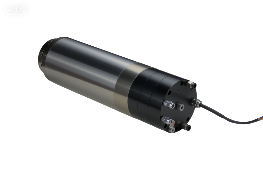 C-Series BT30 5.5KW 7.5KW 125MM ATC Spindle with Ceramic Ball Bearings