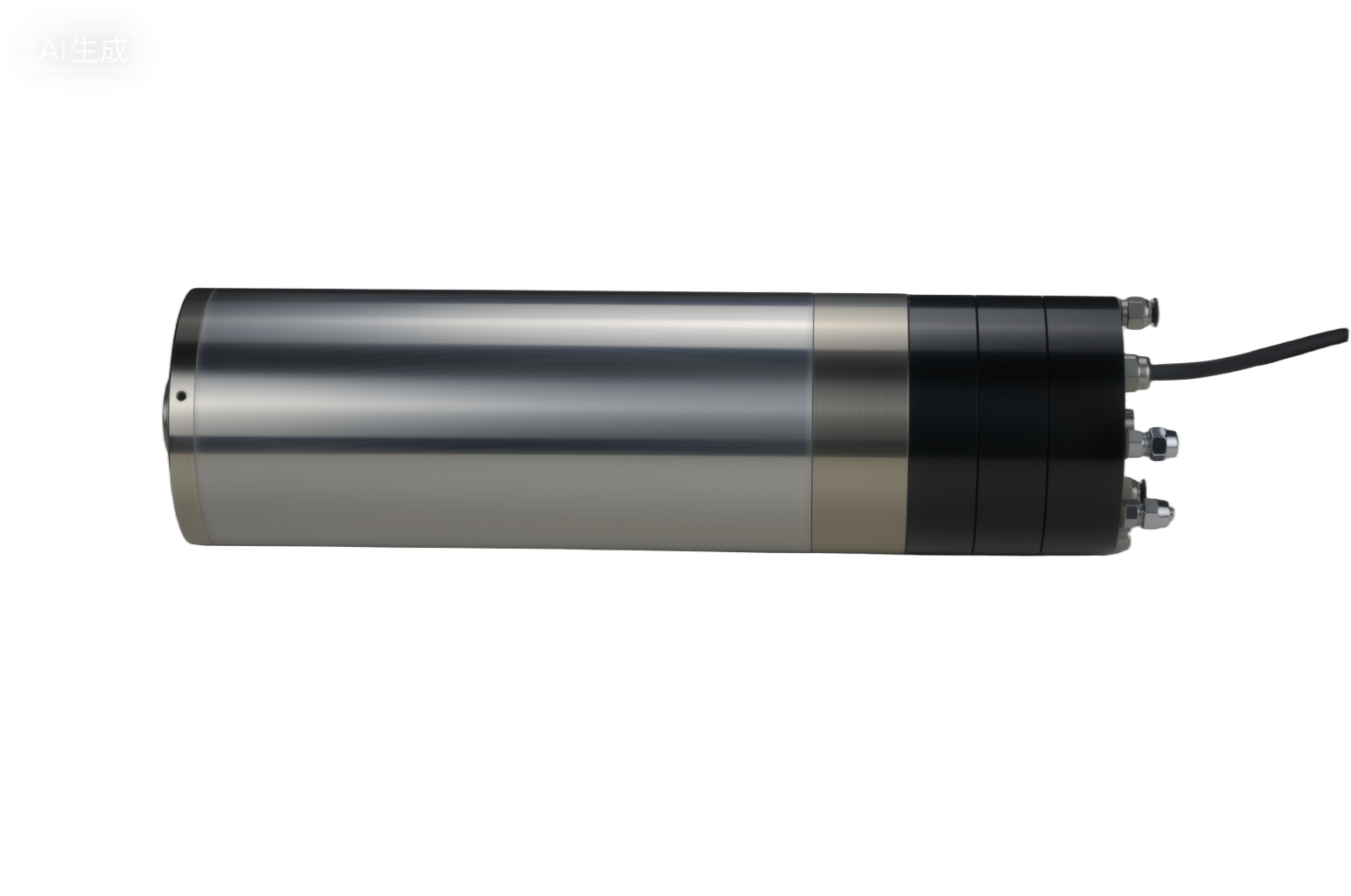 S-Series HSK40E 5.5KW 7.5KW 125MM ATC Spindle with Ceramic Ball Bearings