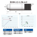 B-Series BT30 ATC Spindle 100mm 3.2KW 12000RPM Steel Ball Bearing